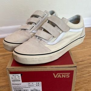 Madewell Vans Old Skool V In Marshmallow / Turtledove Size 7.5 (men’s) / Size 9.